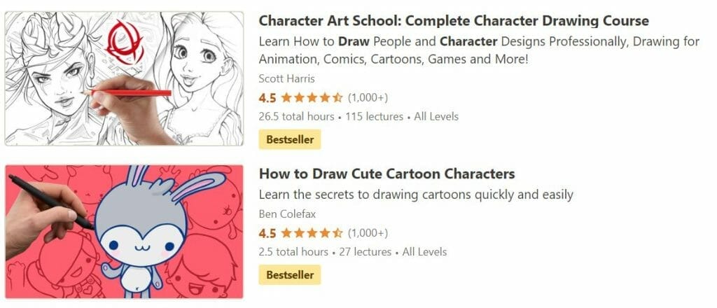 cartoon-character-art-online-courses