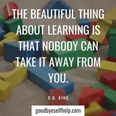 29 Learn New Things Quotes - Goodbye Self Help