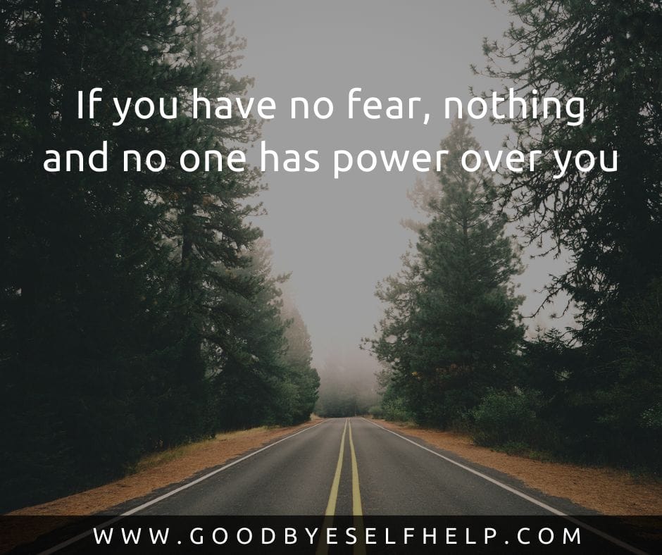 41 No Fear Quotes (Totally Inspirational) Goodbye Self Help