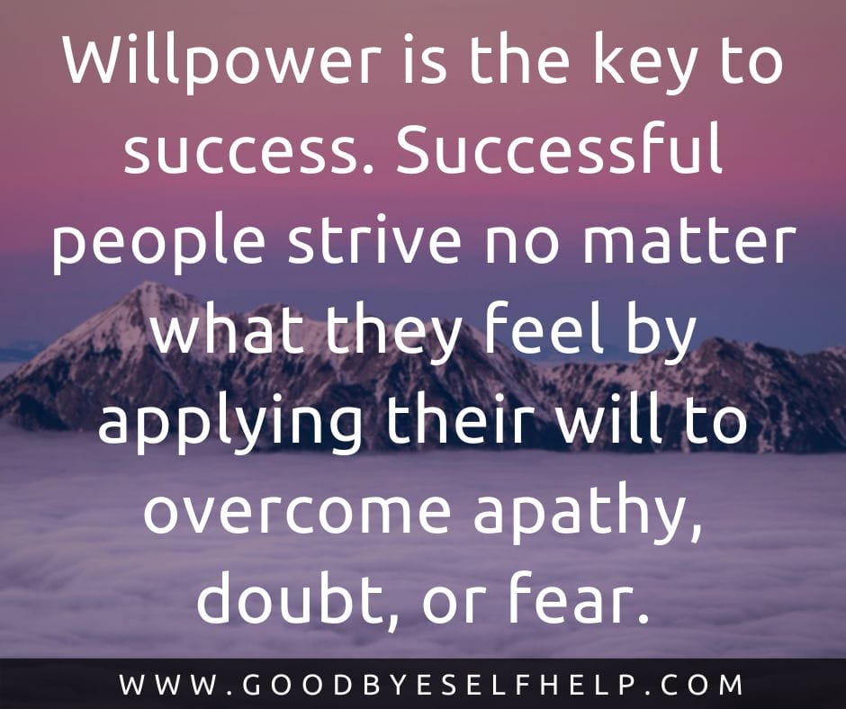 willpower quotes