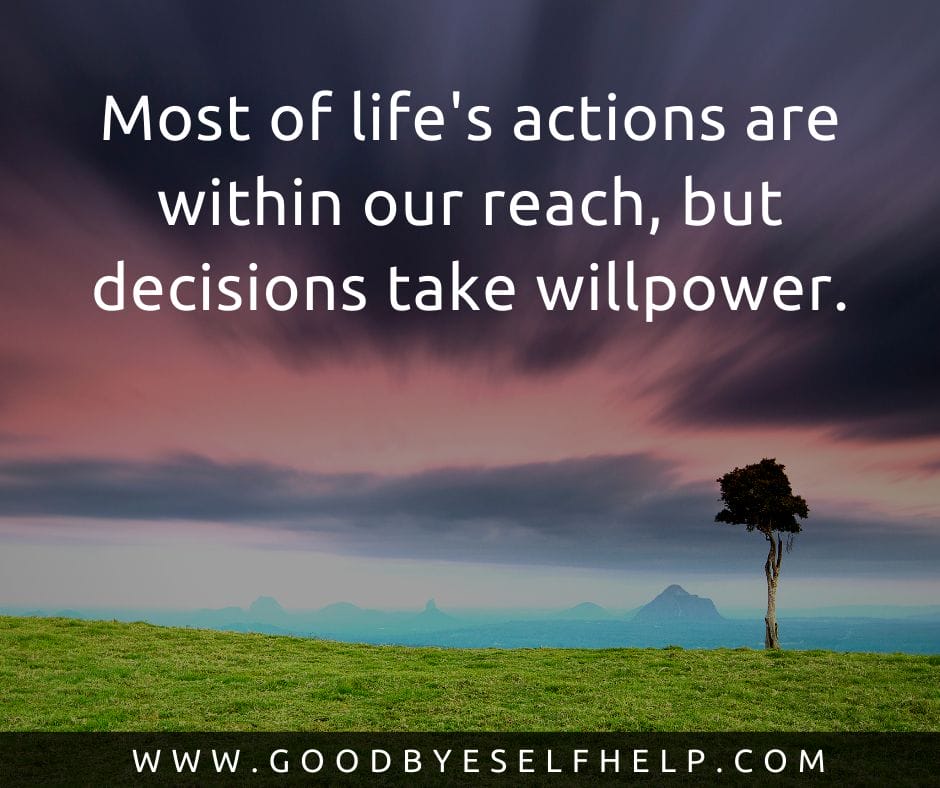 willpower quotes