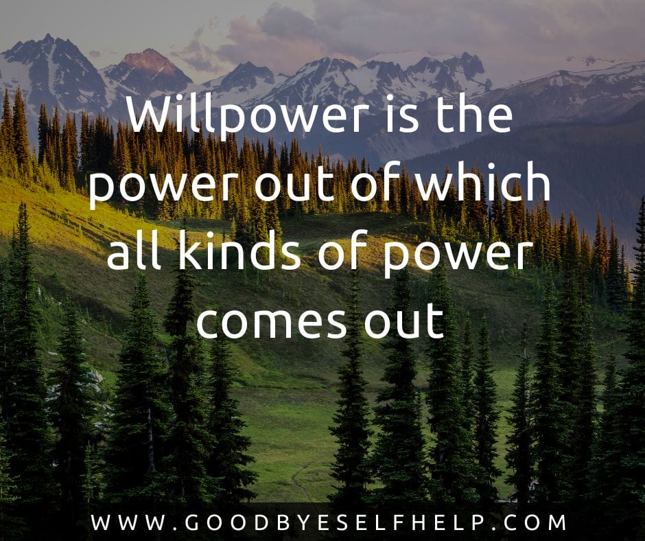 willpower quotes