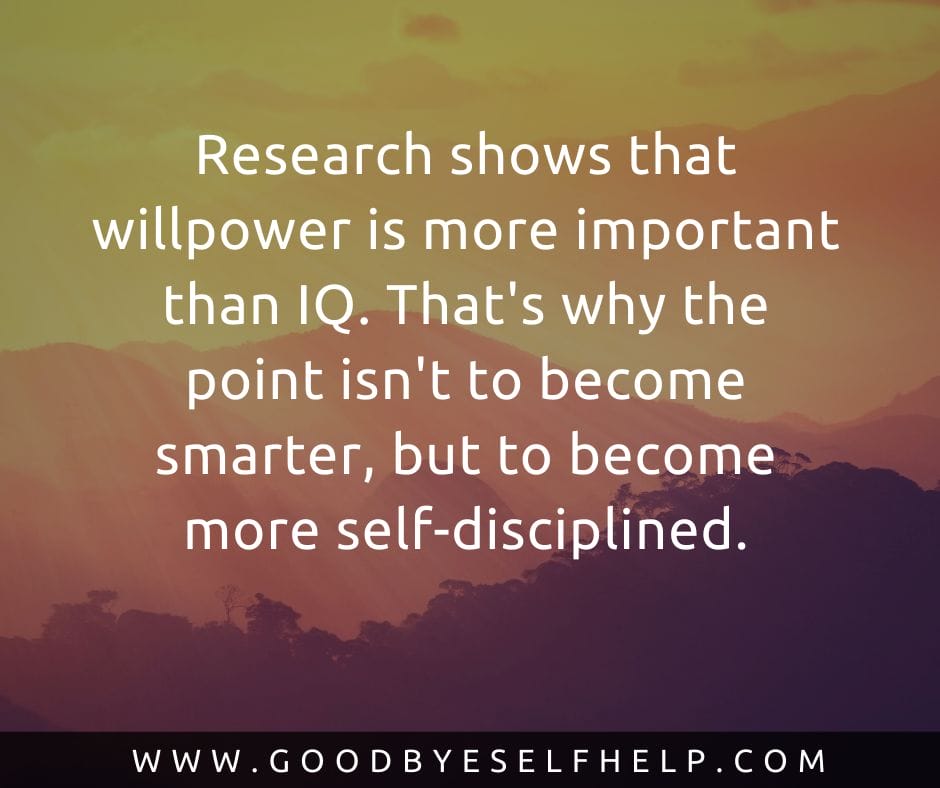 31 Willpower Quotes (Thought-Provoking) - Goodbye Self Help