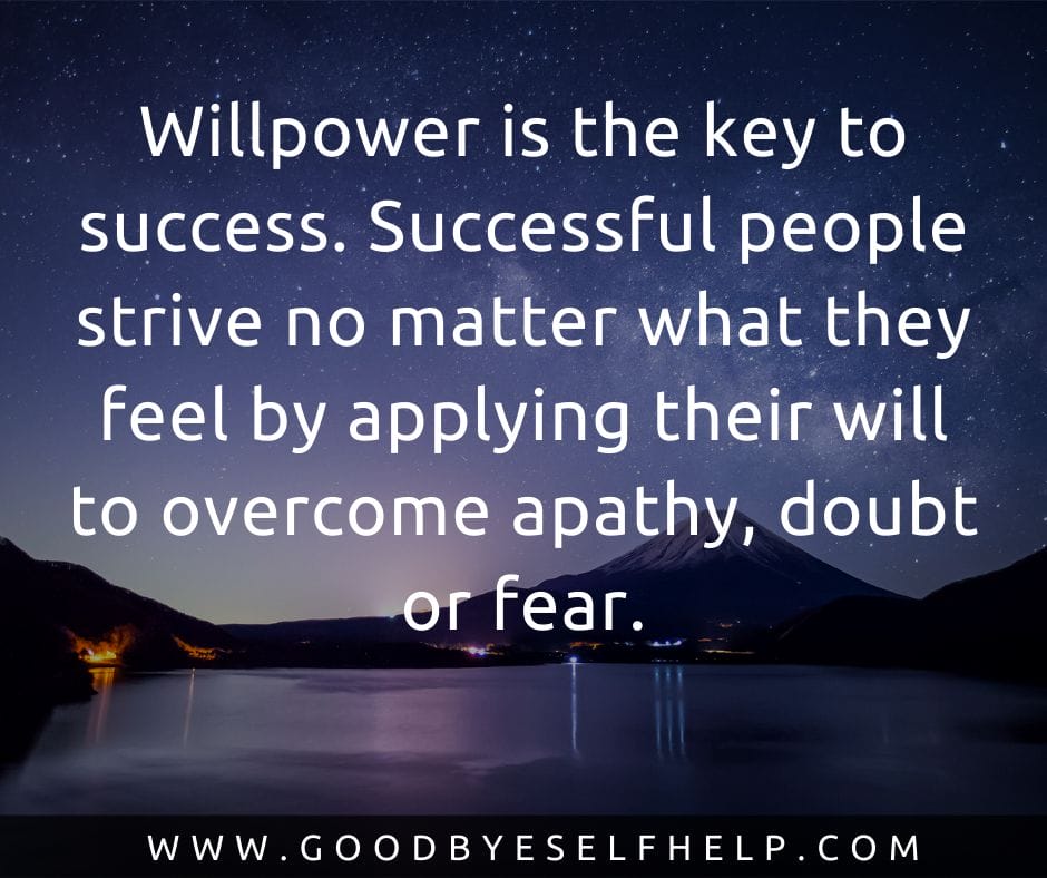 willpower quotes