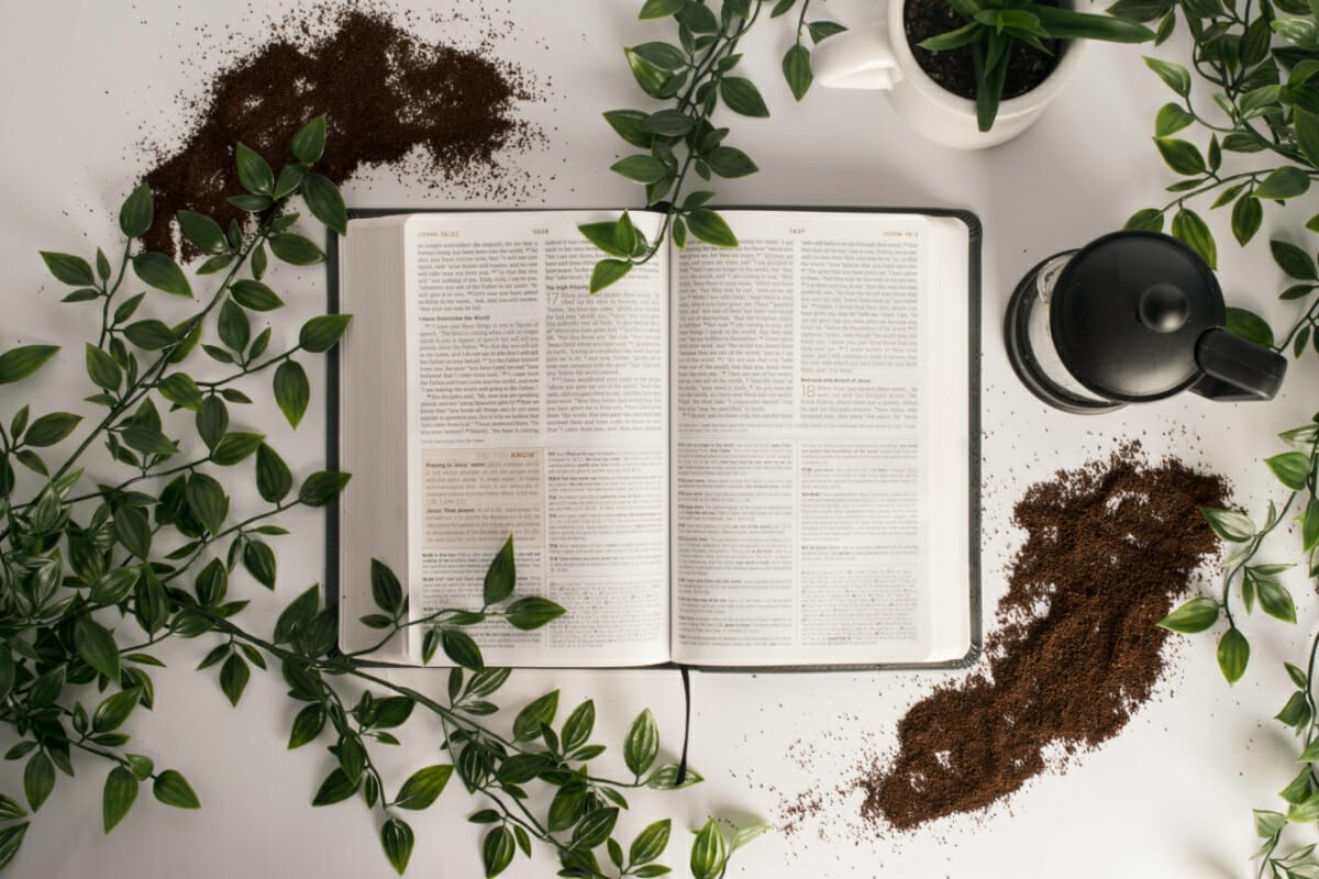 bible on table