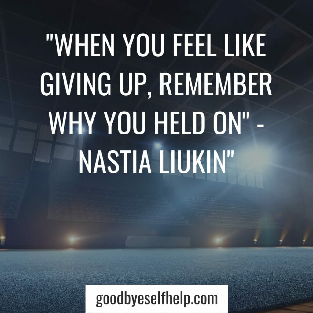 Gymnastics inspirational quotes