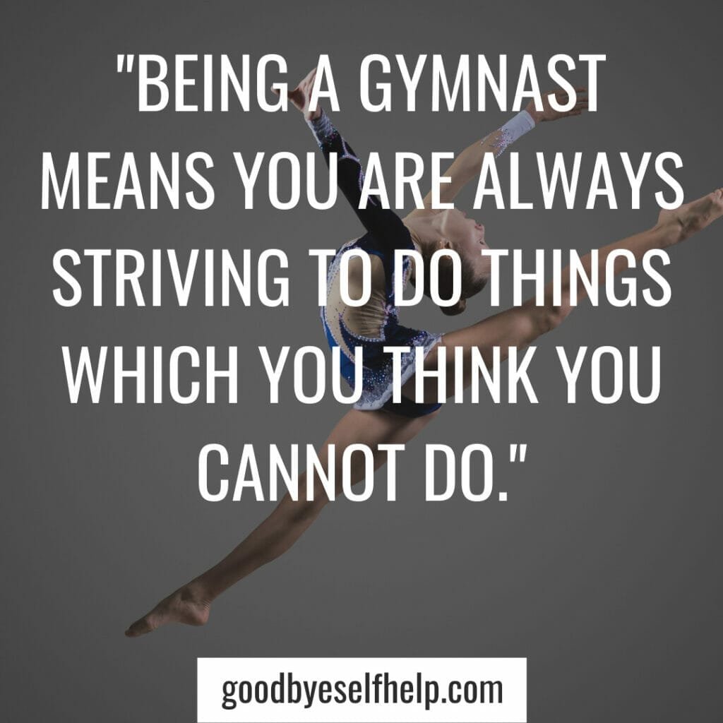 Gymnastics inspirational quotes