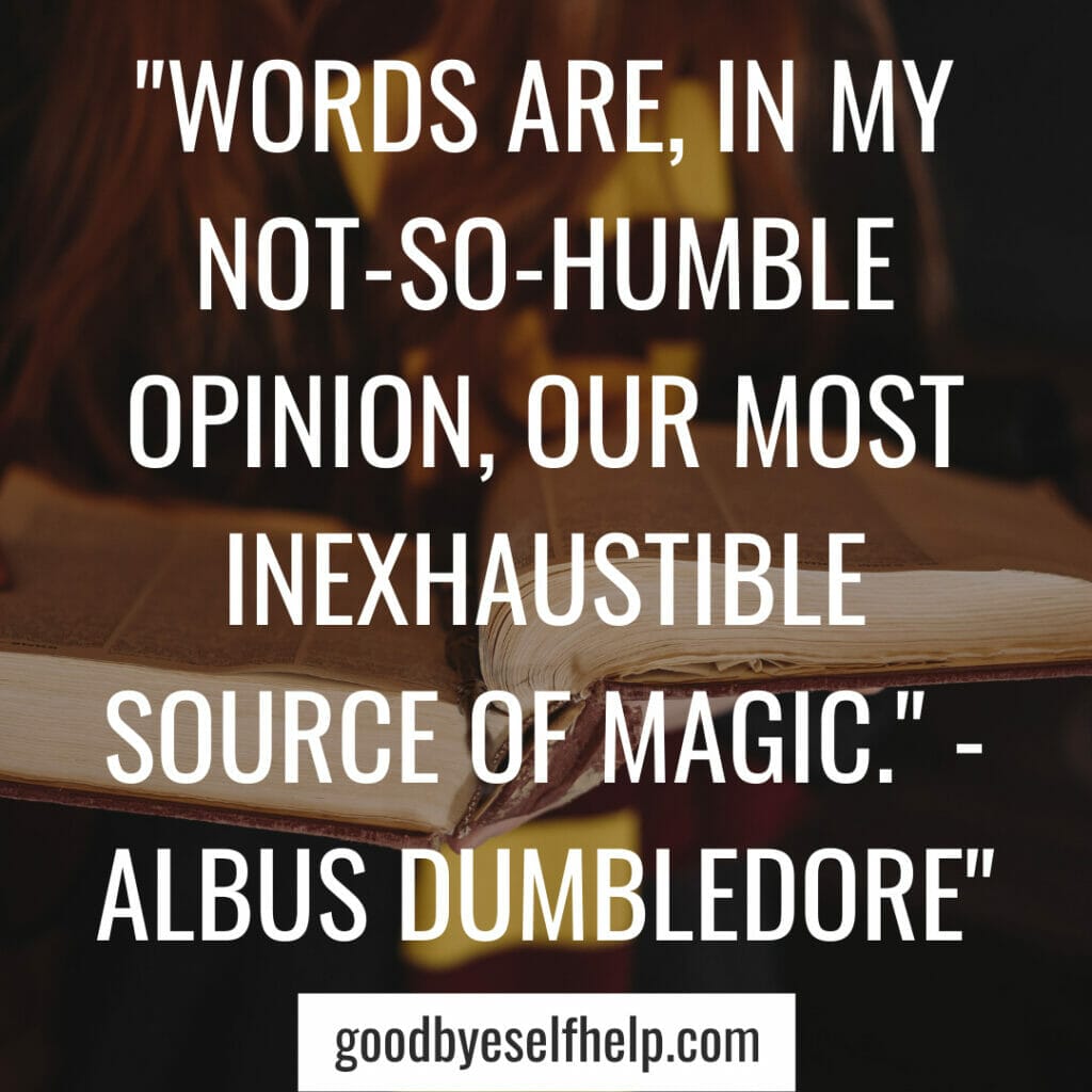 Harry Potter inspirational quotes