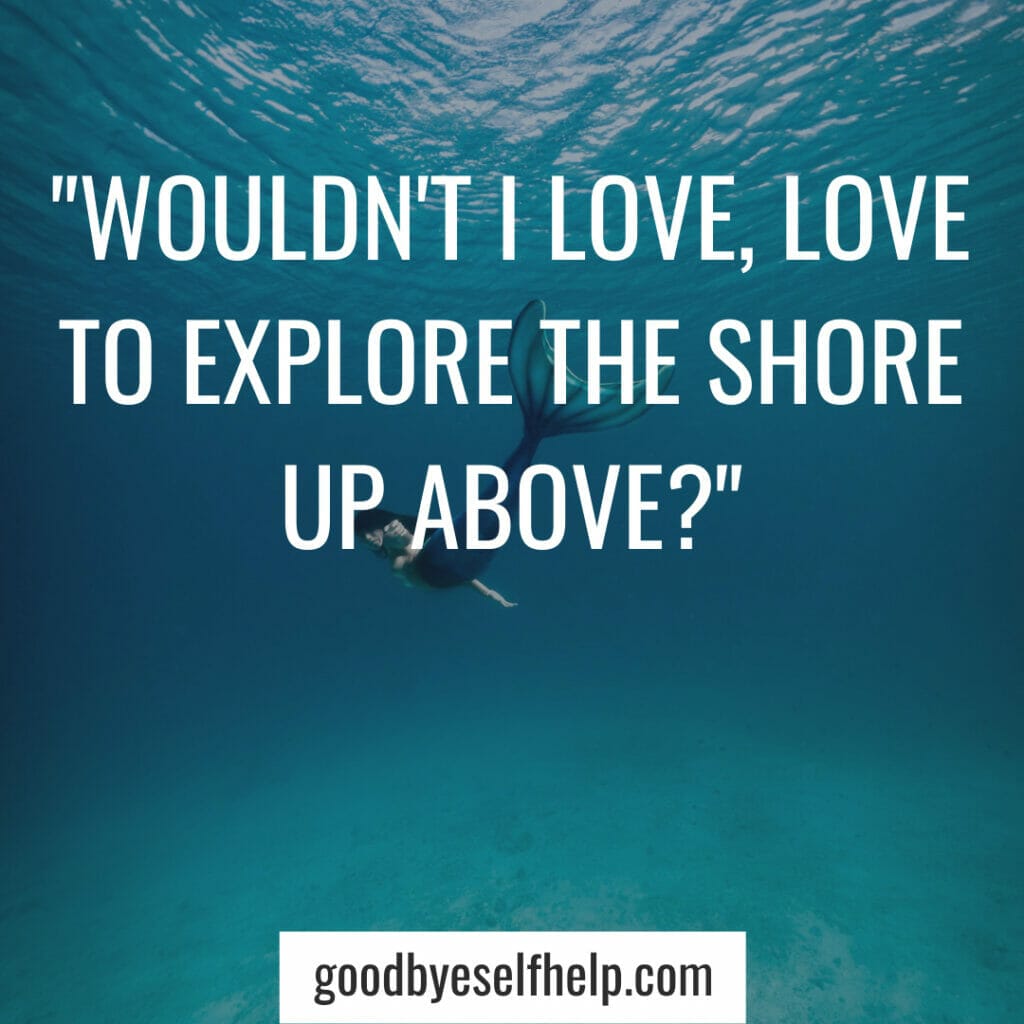 little mermaid inspirational quotes