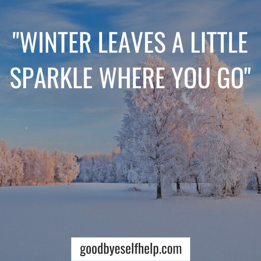 Winter Inspiring Quotes