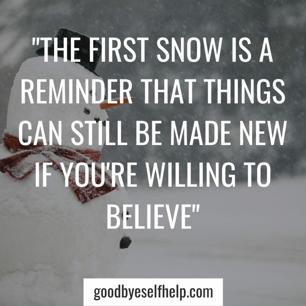 Winter Inspiring Quotes