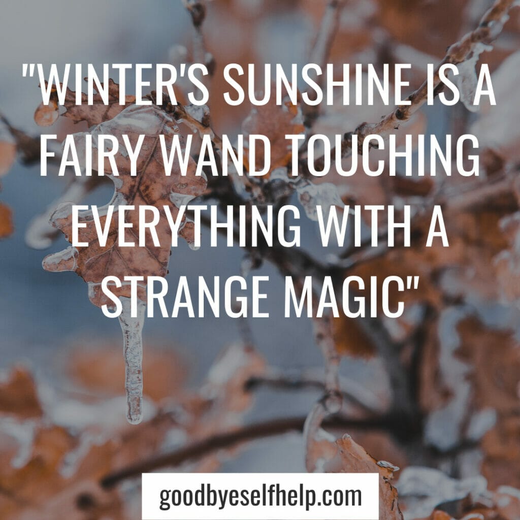 Winter Inspiring Quotes