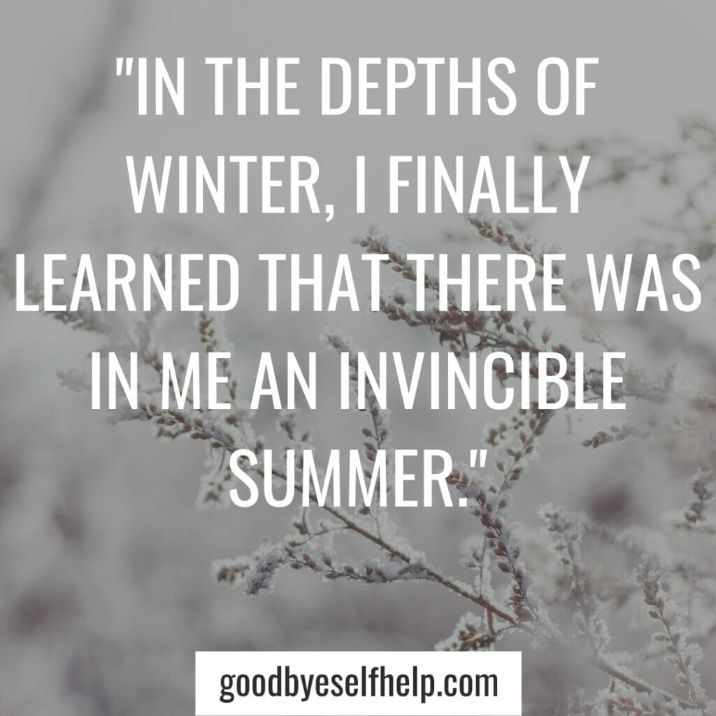 Winter Inspiring Quotes